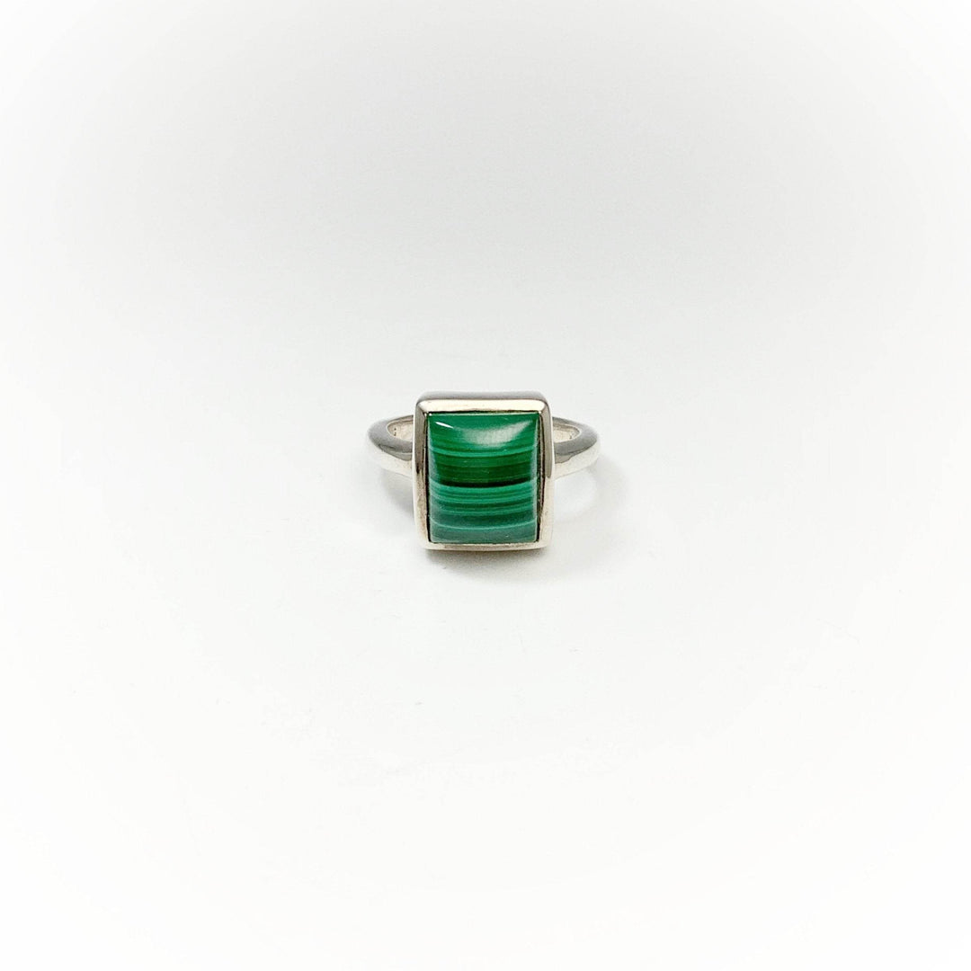 Malachite Ring-Rocks and Gems Canada