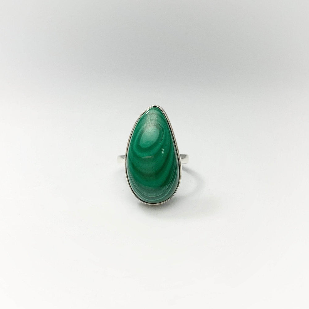 Malachite Ring-Rocks and Gems Canada