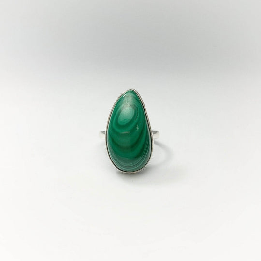 Malachite Ring-Rocks and Gems Canada