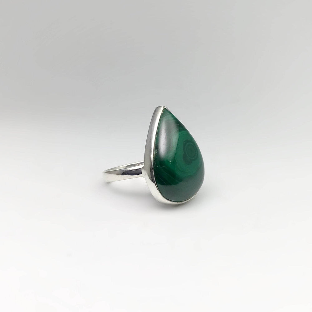 Malachite Ring-Rocks and Gems Canada