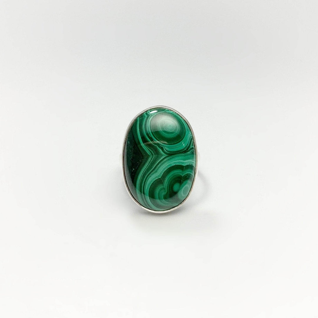 Malachite Ring-Rocks and Gems Canada