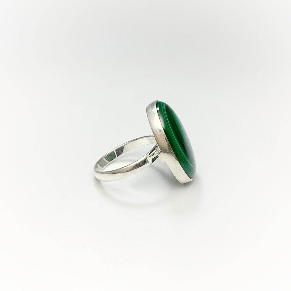Malachite Ring-Rocks and Gems Canada