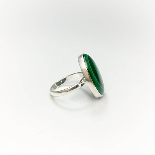 Malachite Ring-Rocks and Gems Canada