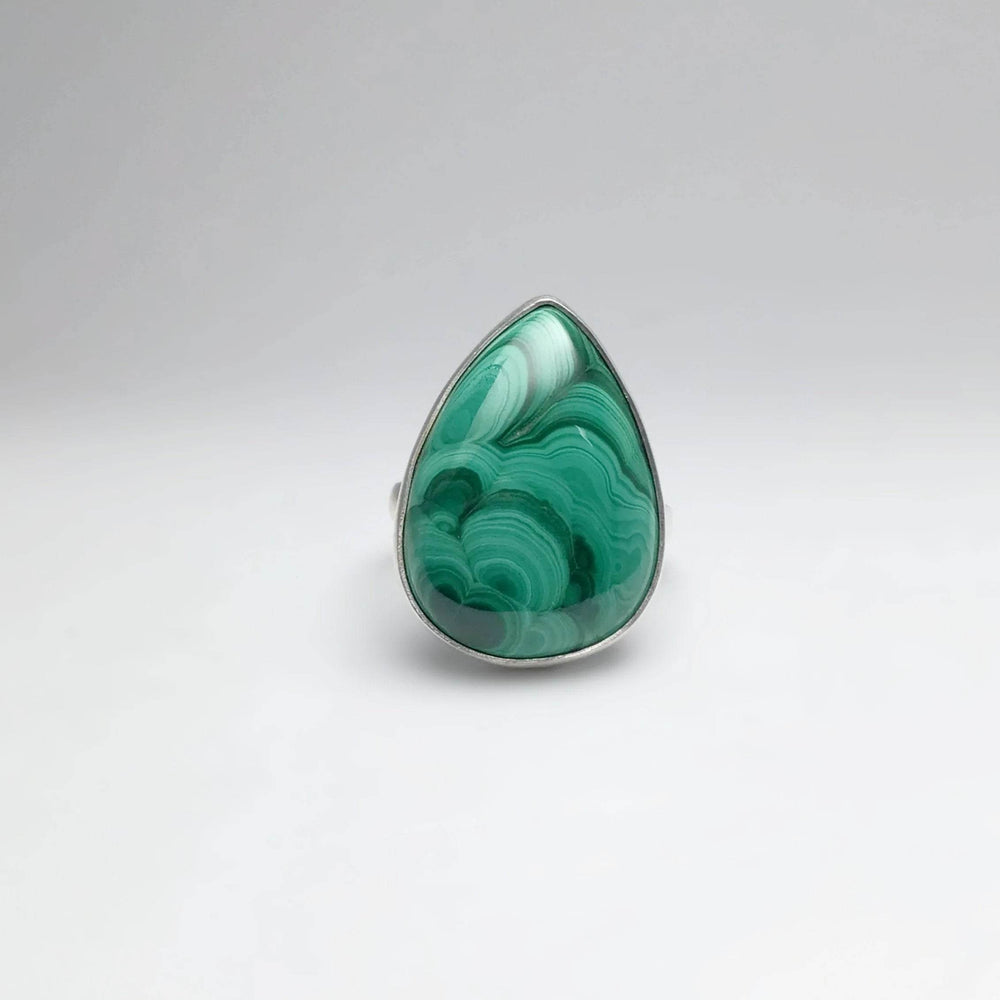 Malachite Ring-Rocks and Gems Canada