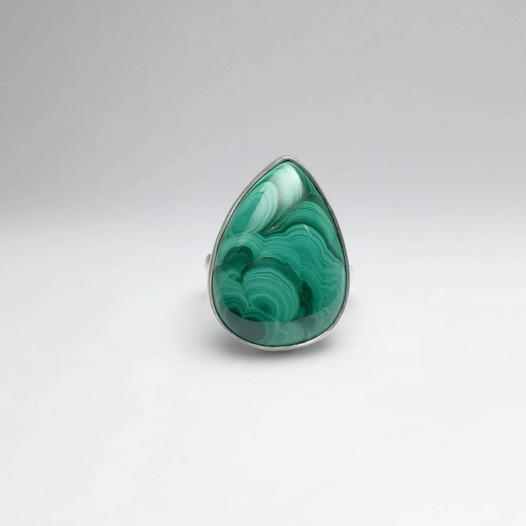 Malachite Ring-Rocks and Gems Canada
