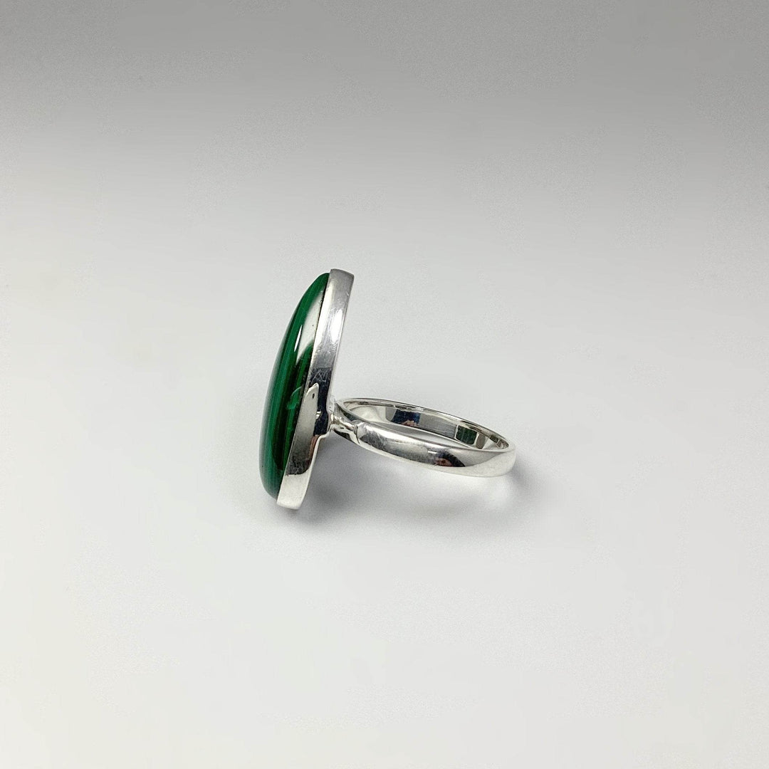 Malachite Ring-Rocks and Gems Canada