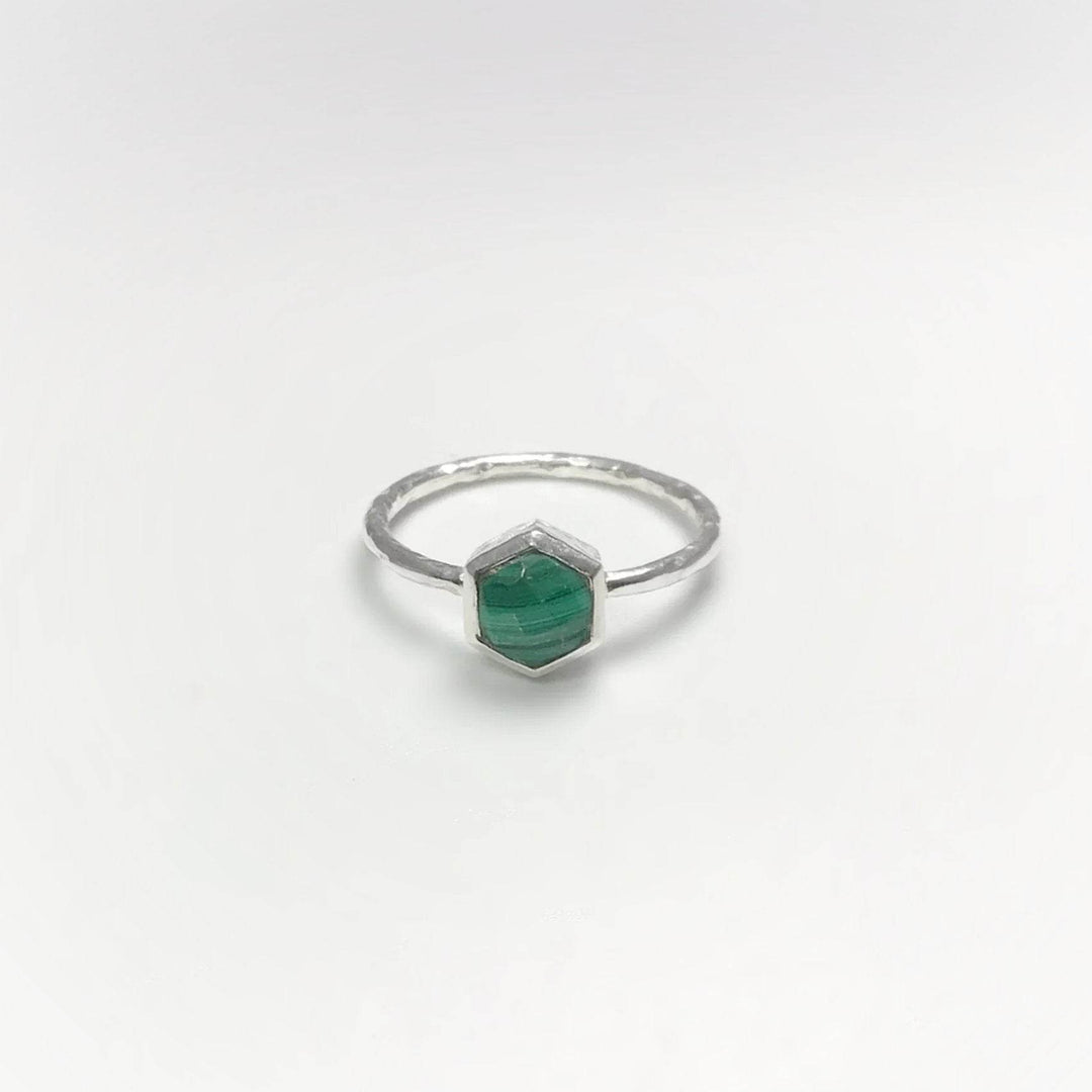 Malachite Ring-Rocks and Gems Canada