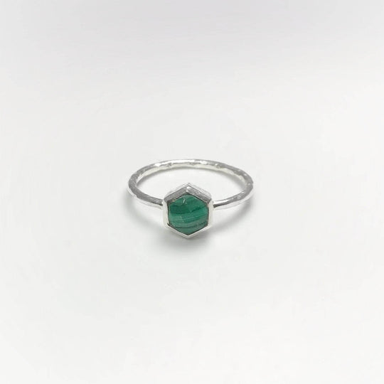Malachite Ring-Rocks and Gems Canada