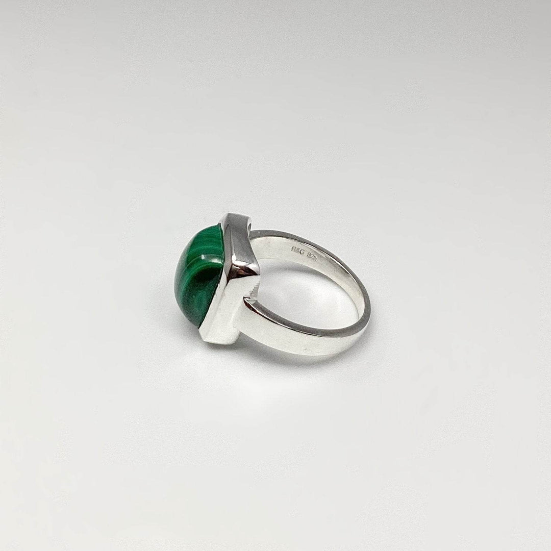 Malachite Ring-Rocks and Gems Canada