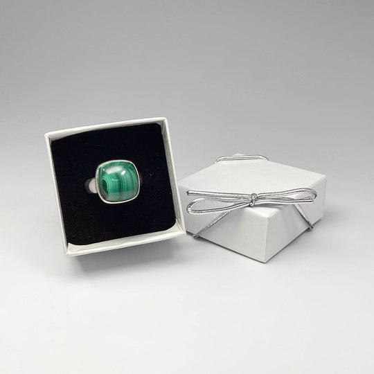 Malachite Ring-Rocks and Gems Canada