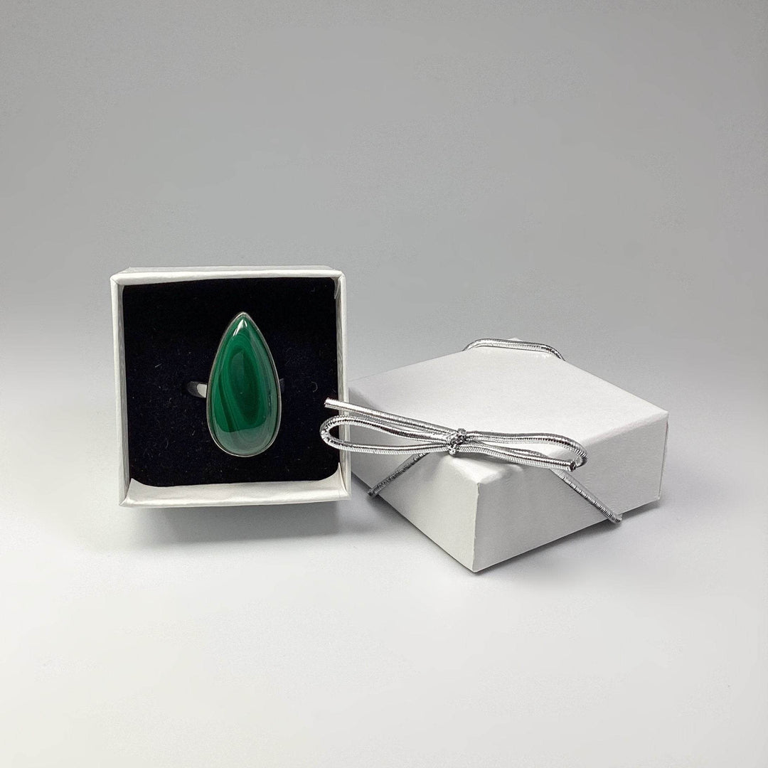 Malachite Ring-Rocks and Gems Canada