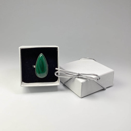 Malachite Ring-Rocks and Gems Canada