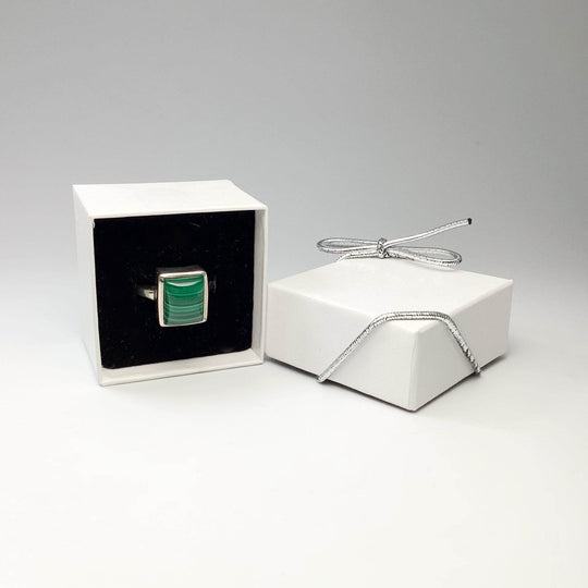 Malachite Ring-Rocks and Gems Canada
