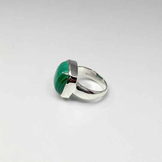 Malachite Ring-Rocks and Gems Canada