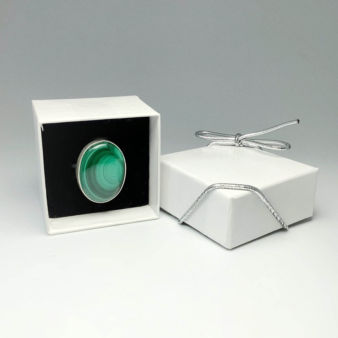 Malachite Ring-Rocks and Gems Canada
