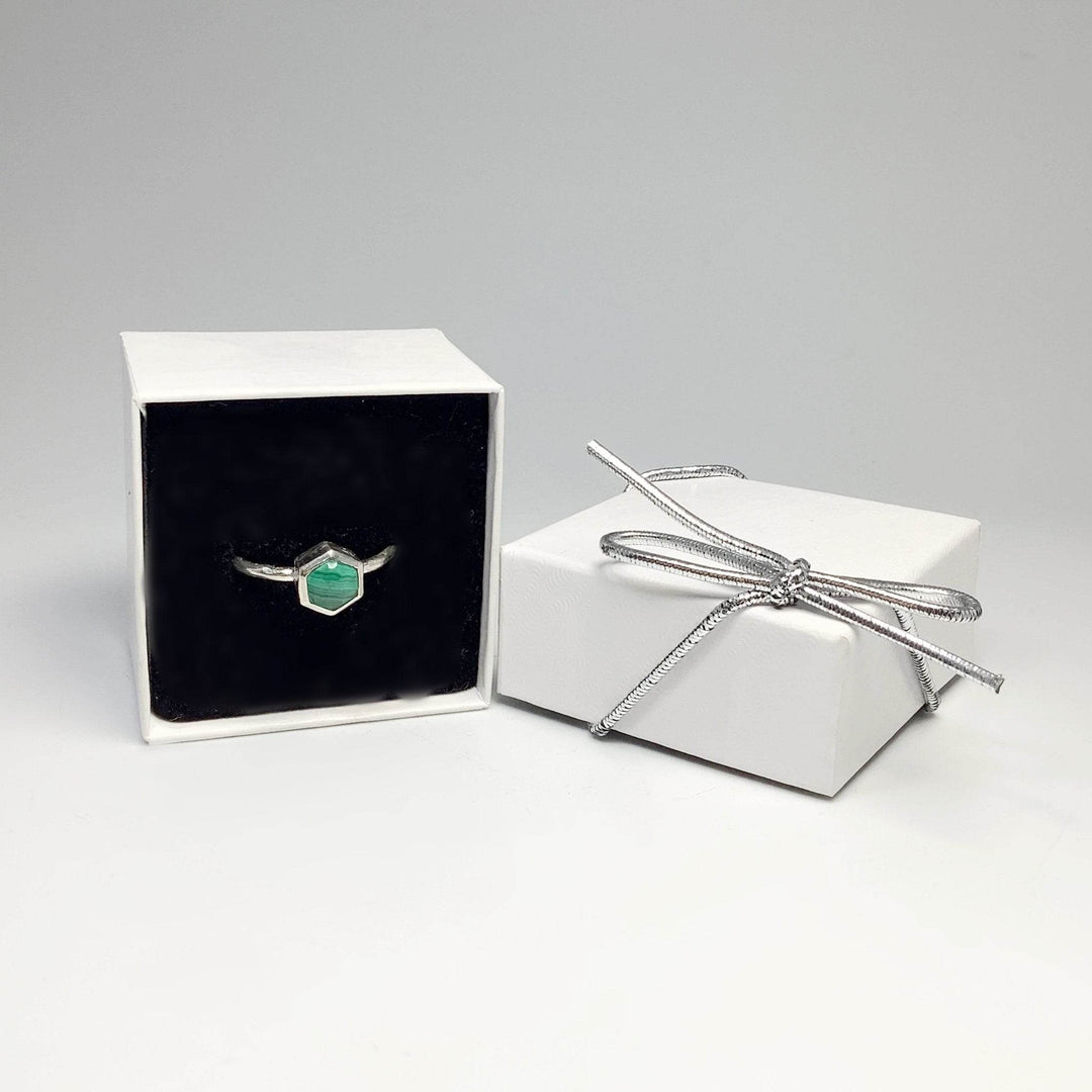 Malachite Ring-Rocks and Gems Canada
