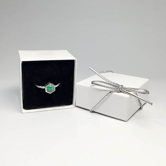 Malachite Ring-Rocks and Gems Canada