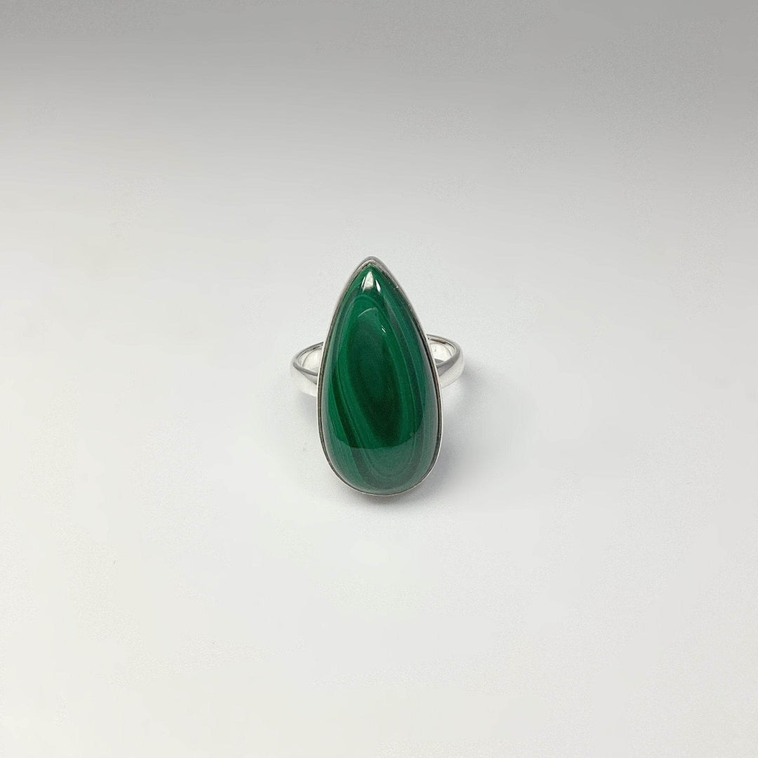 Malachite Ring-Rocks and Gems Canada
