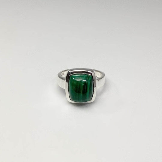Malachite Ring-Rocks and Gems Canada