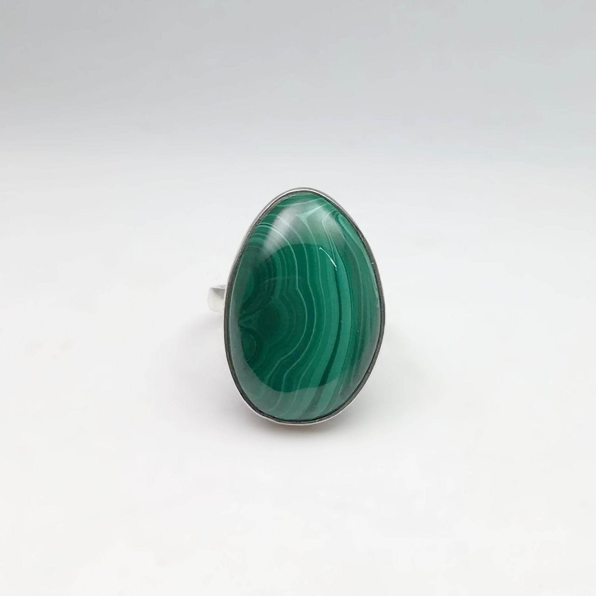 Malachite Ring-Rocks and Gems Canada