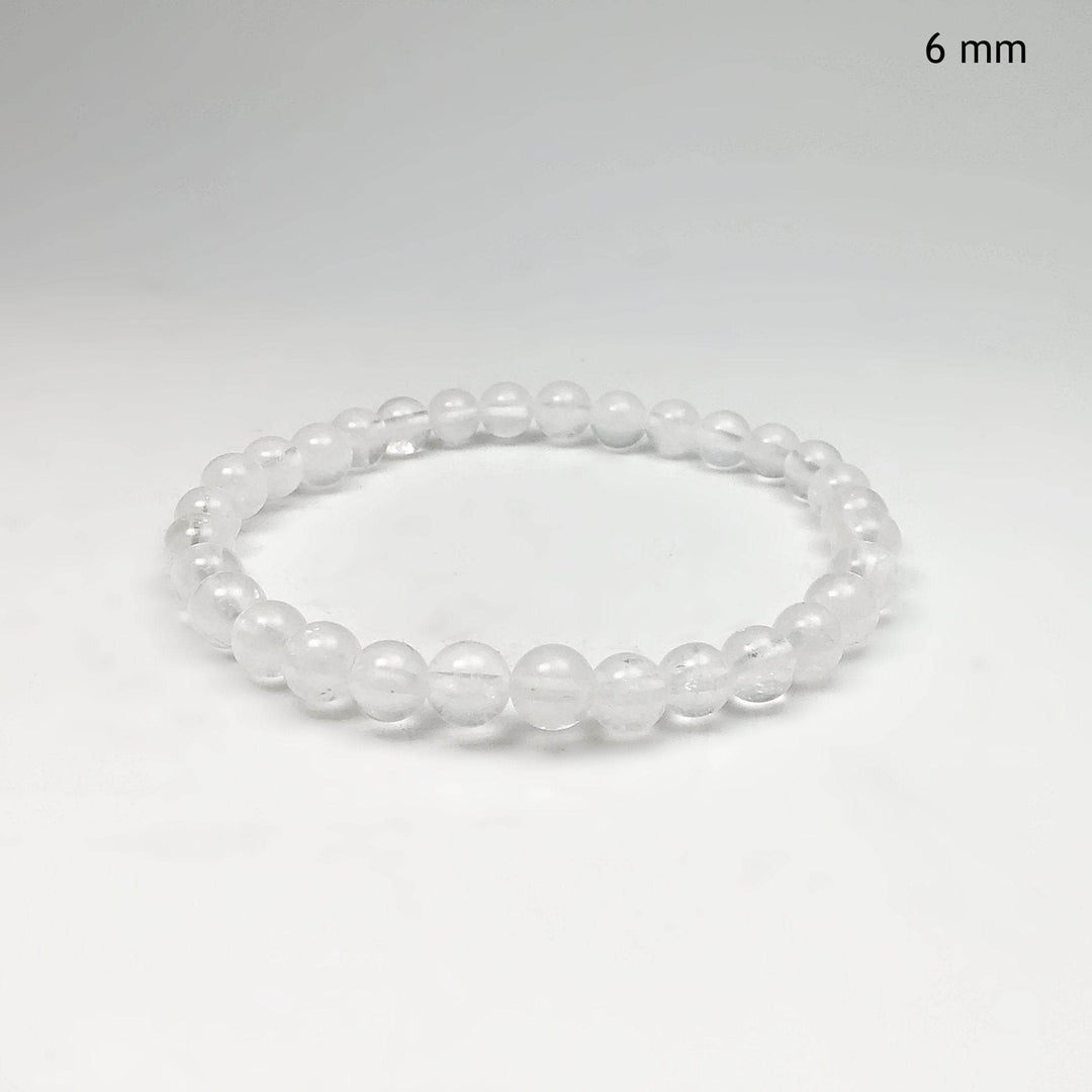Milky Quartz Beaded Bracelet-Rocks and Gems Canada