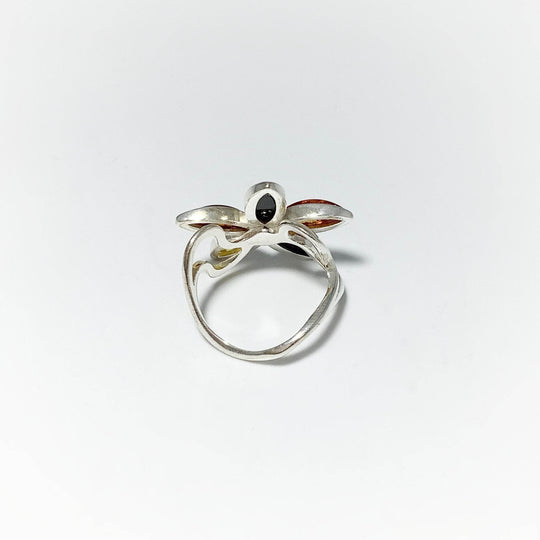 Mixed Amber Ring-Rocks and Gems Canada
