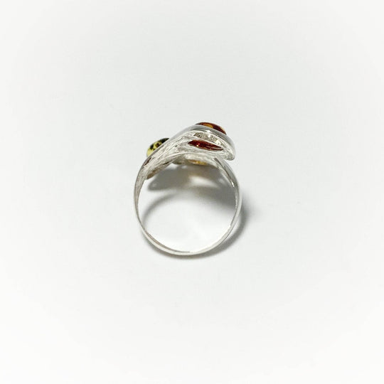 Mixed Amber Ring-Rocks and Gems Canada