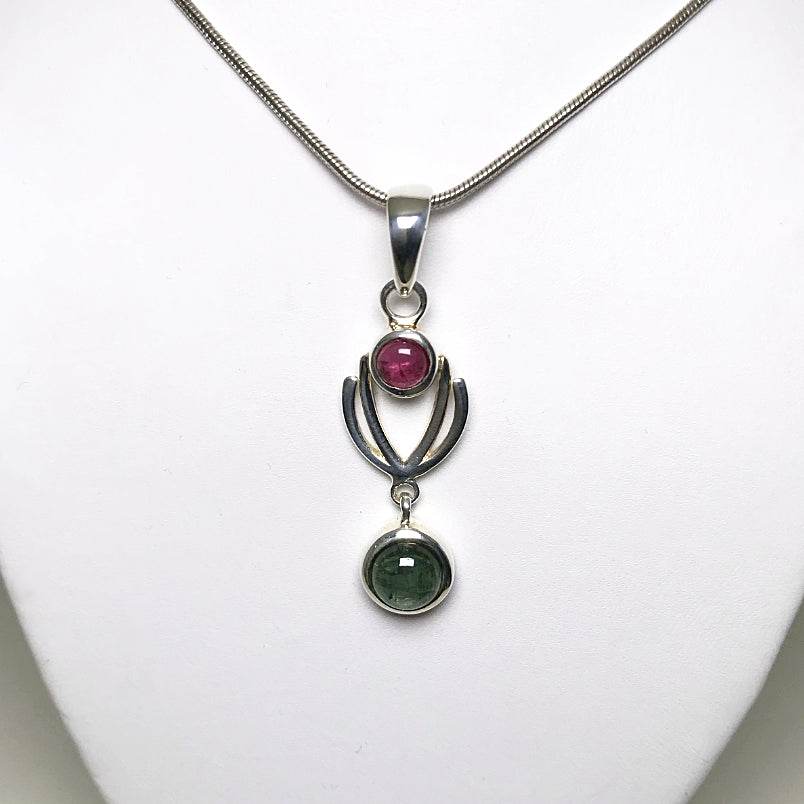 Mixed Tourmaline Pendant-Rocks and Gems Canada