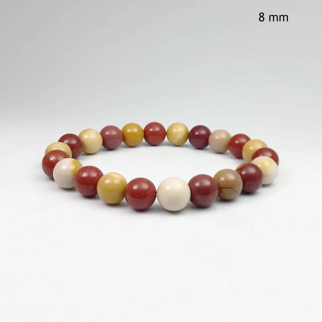 Mookaite Beaded Bracelet-Rocks and Gems Canada