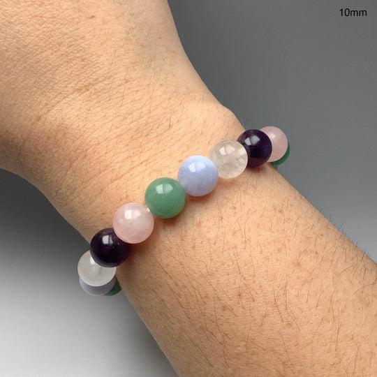 Multistone Beaded Bracelet-Rocks and Gems Canada