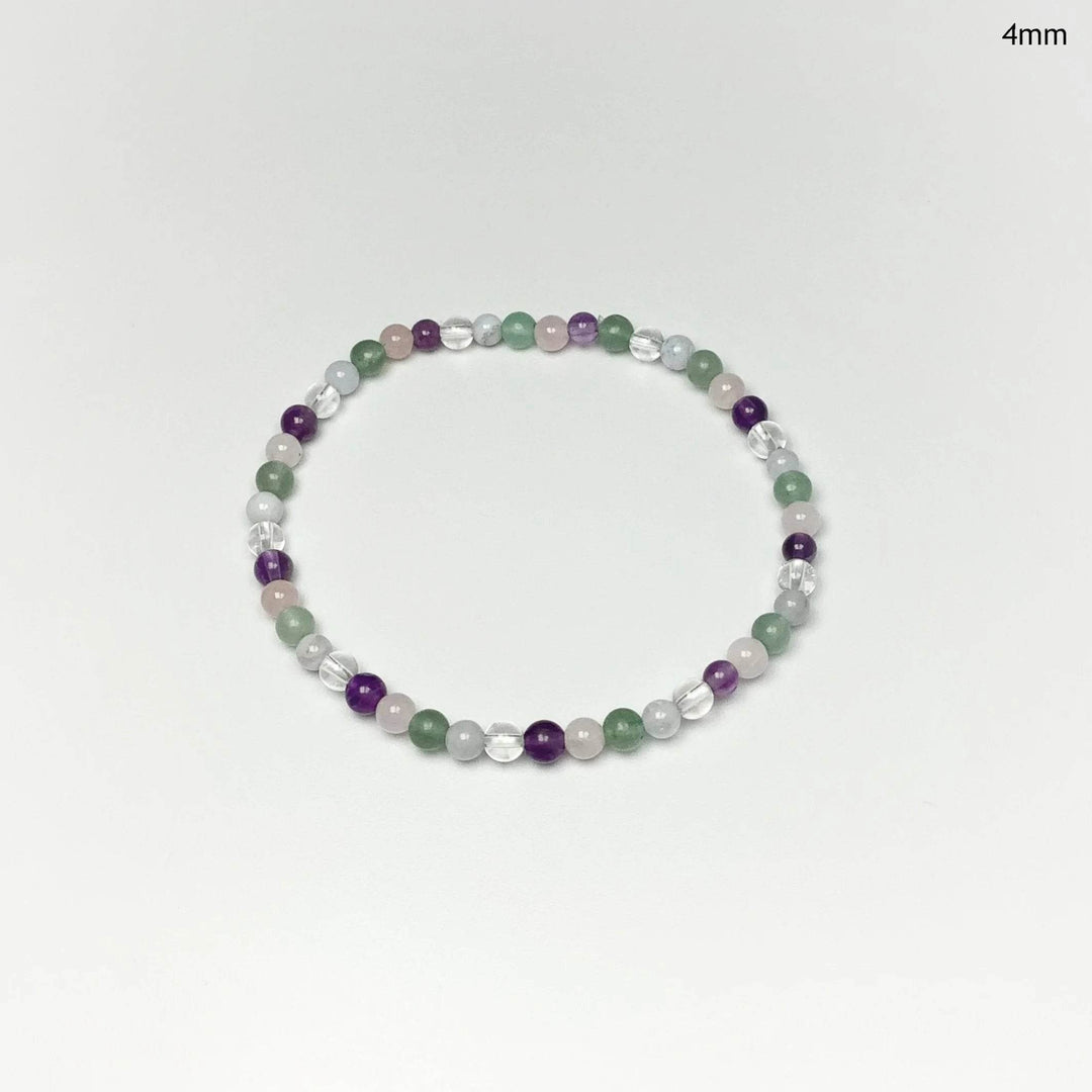 Multistone Beaded Bracelet-Rocks and Gems Canada