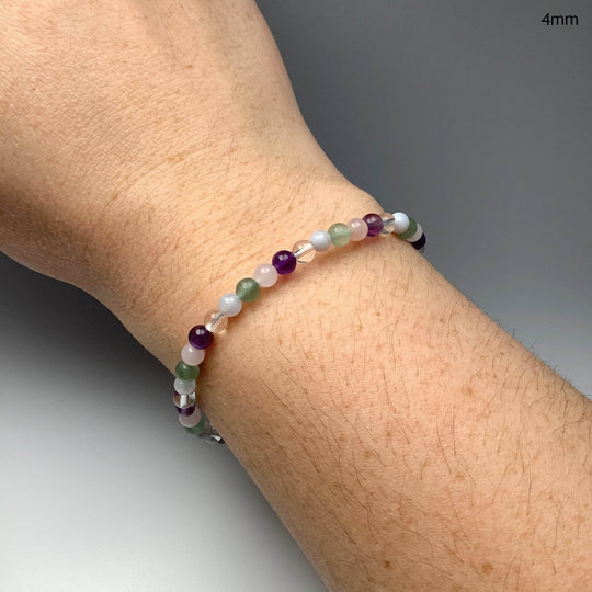 Multistone Beaded Bracelet-Rocks and Gems Canada
