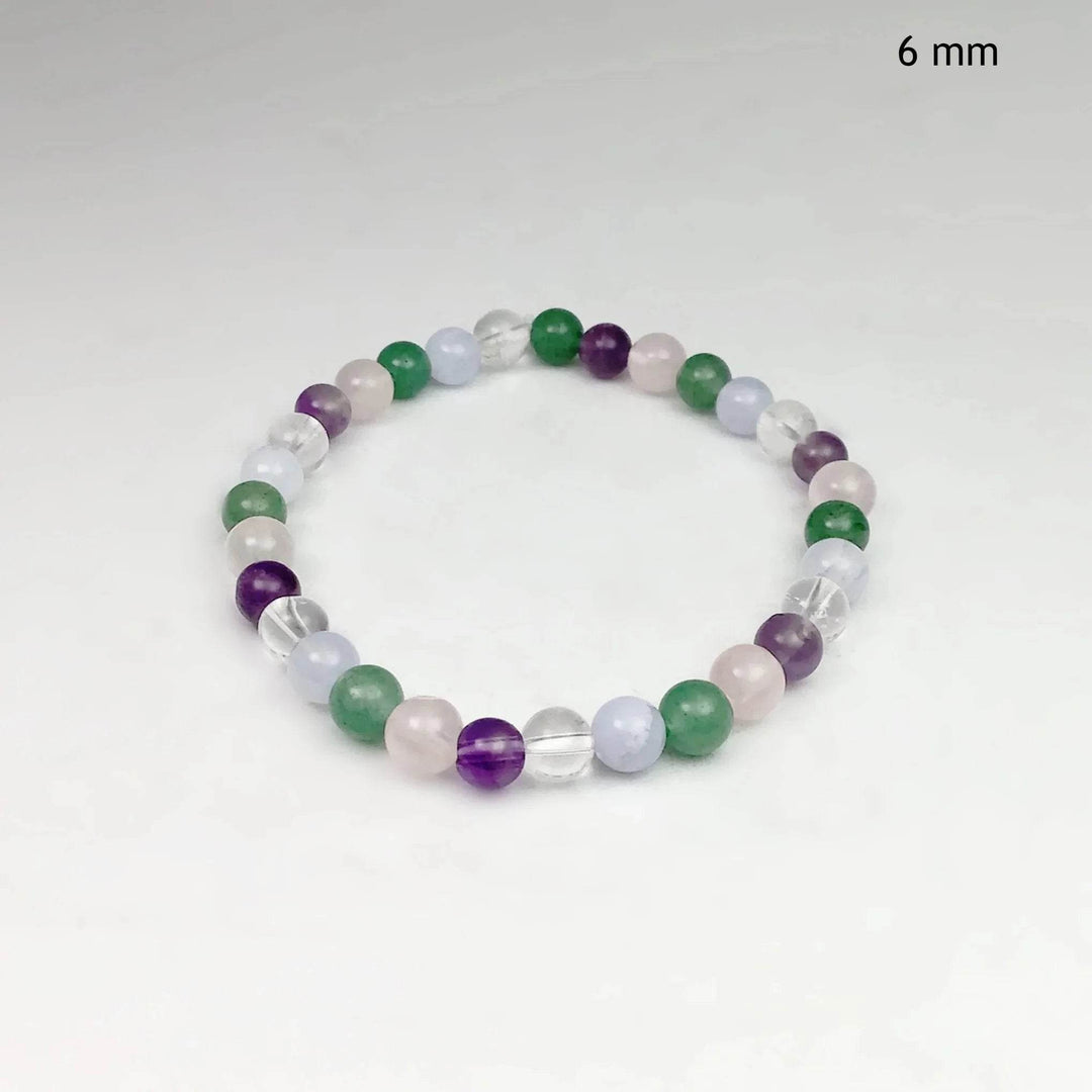 Multistone Beaded Bracelet-Rocks and Gems Canada