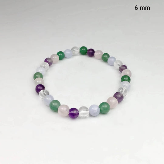 Multistone Beaded Bracelet-Rocks and Gems Canada
