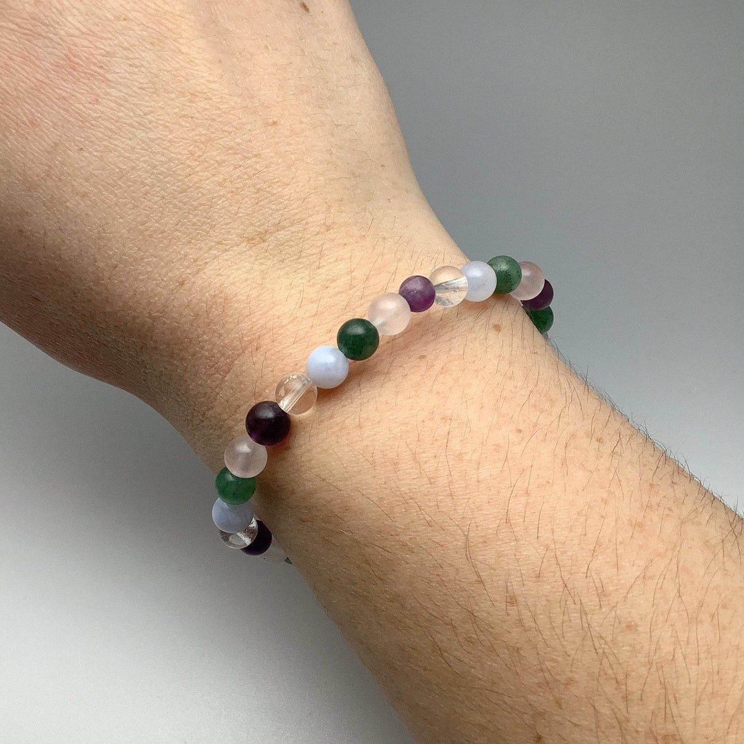 Multistone Beaded Bracelet-Rocks and Gems Canada