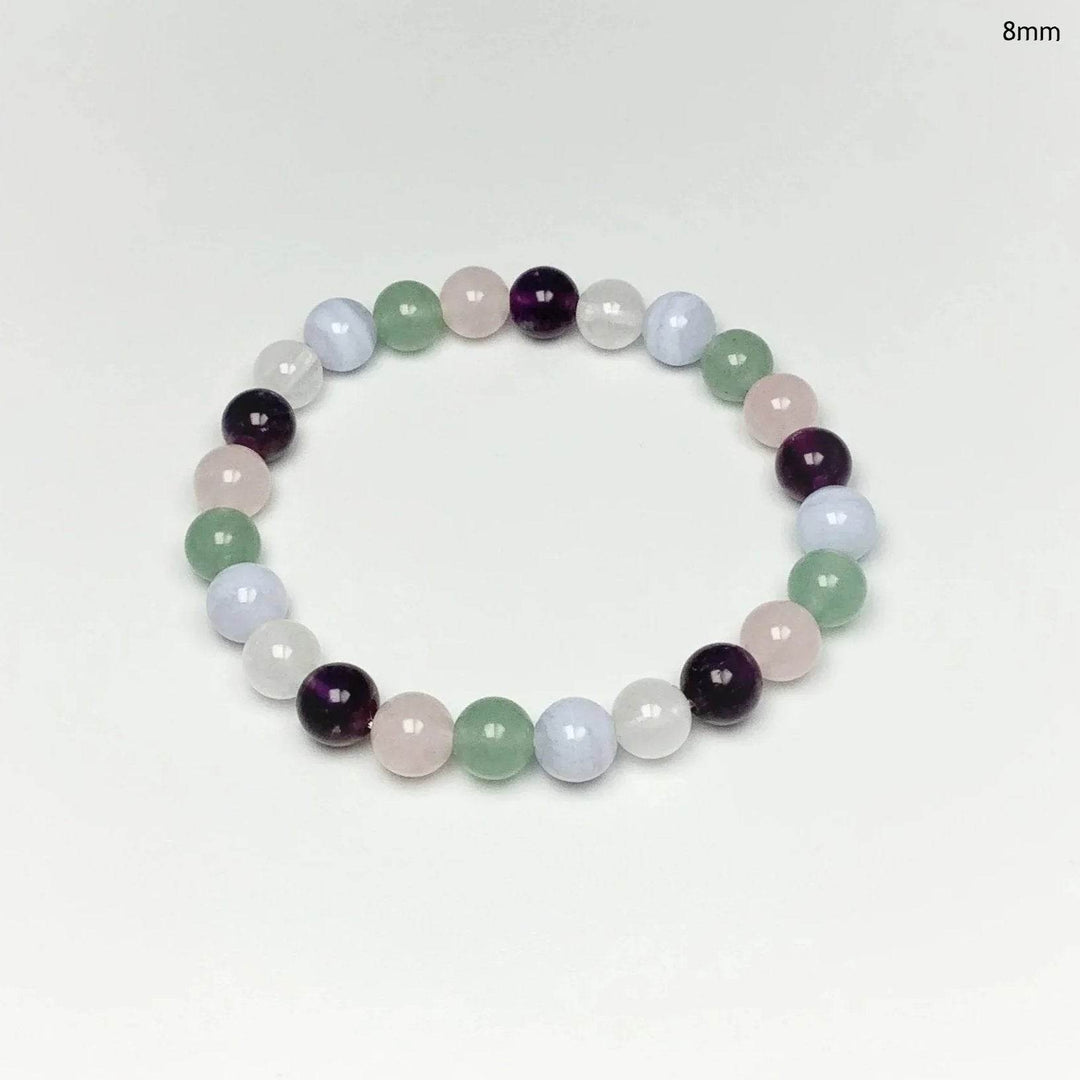 Multistone Beaded Bracelet-Rocks and Gems Canada