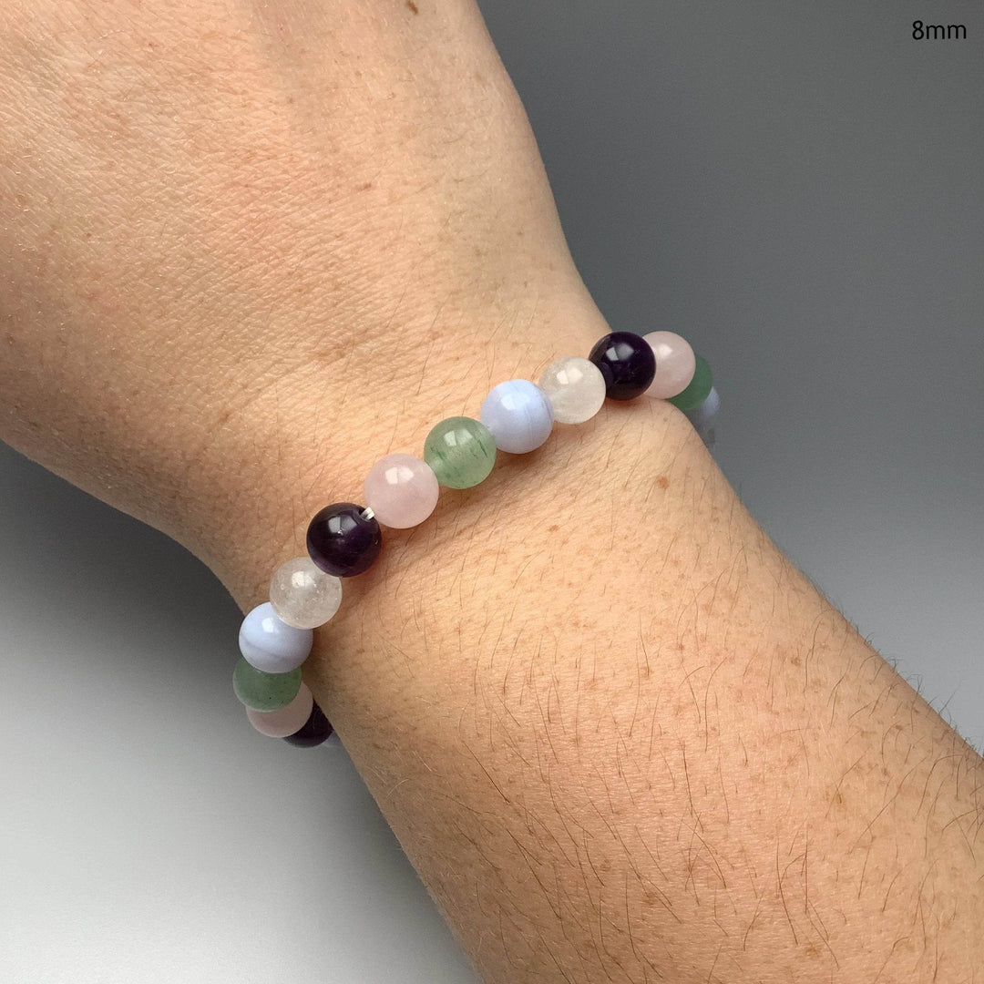 Multistone Beaded Bracelet-Rocks and Gems Canada