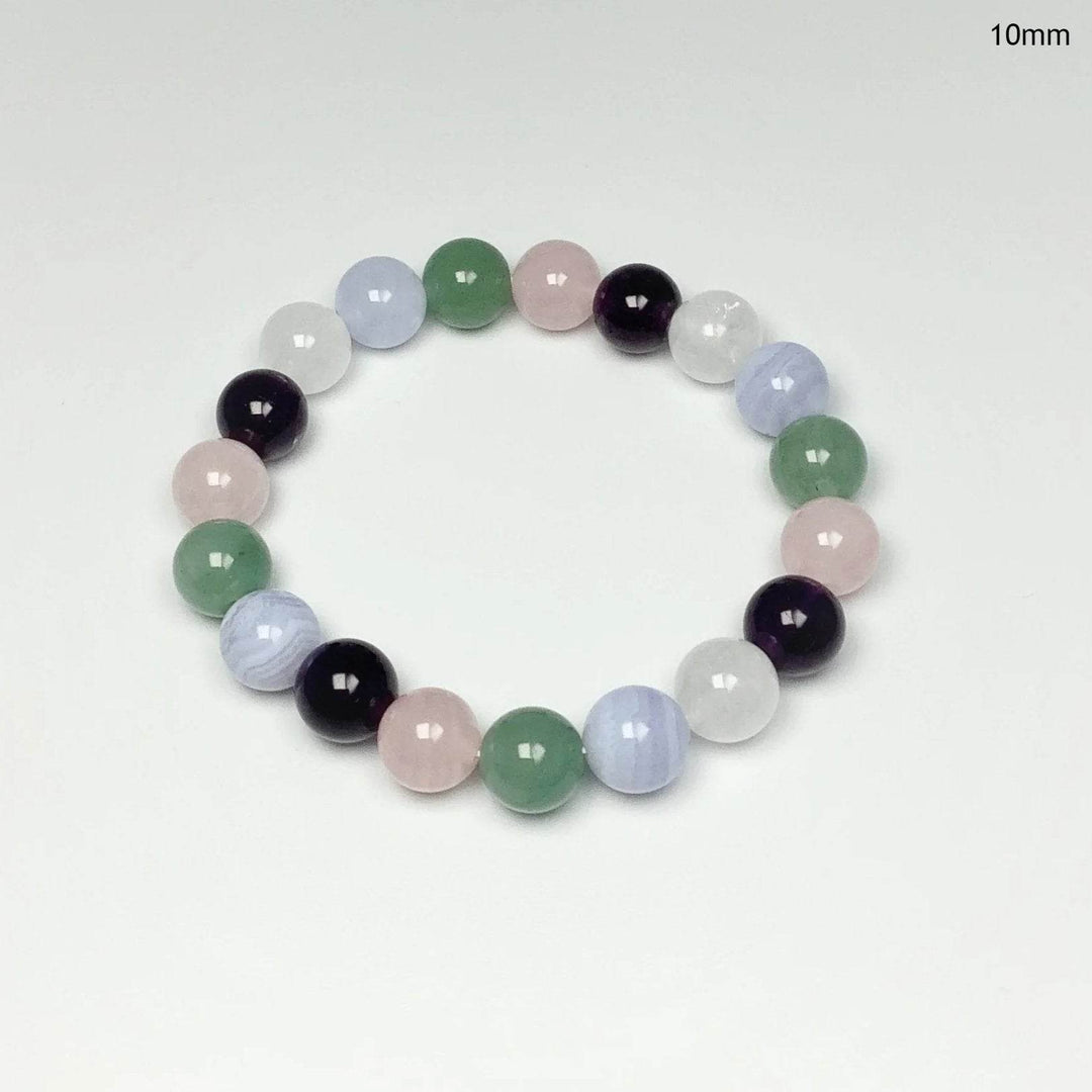 Multistone Beaded Bracelet-Rocks and Gems Canada