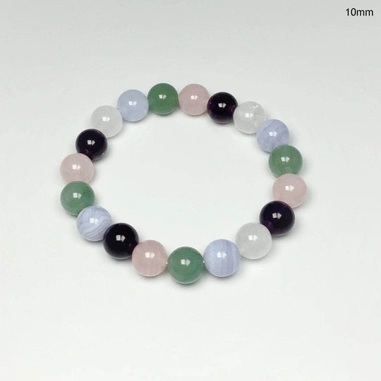 Multistone Beaded Bracelet-Rocks and Gems Canada