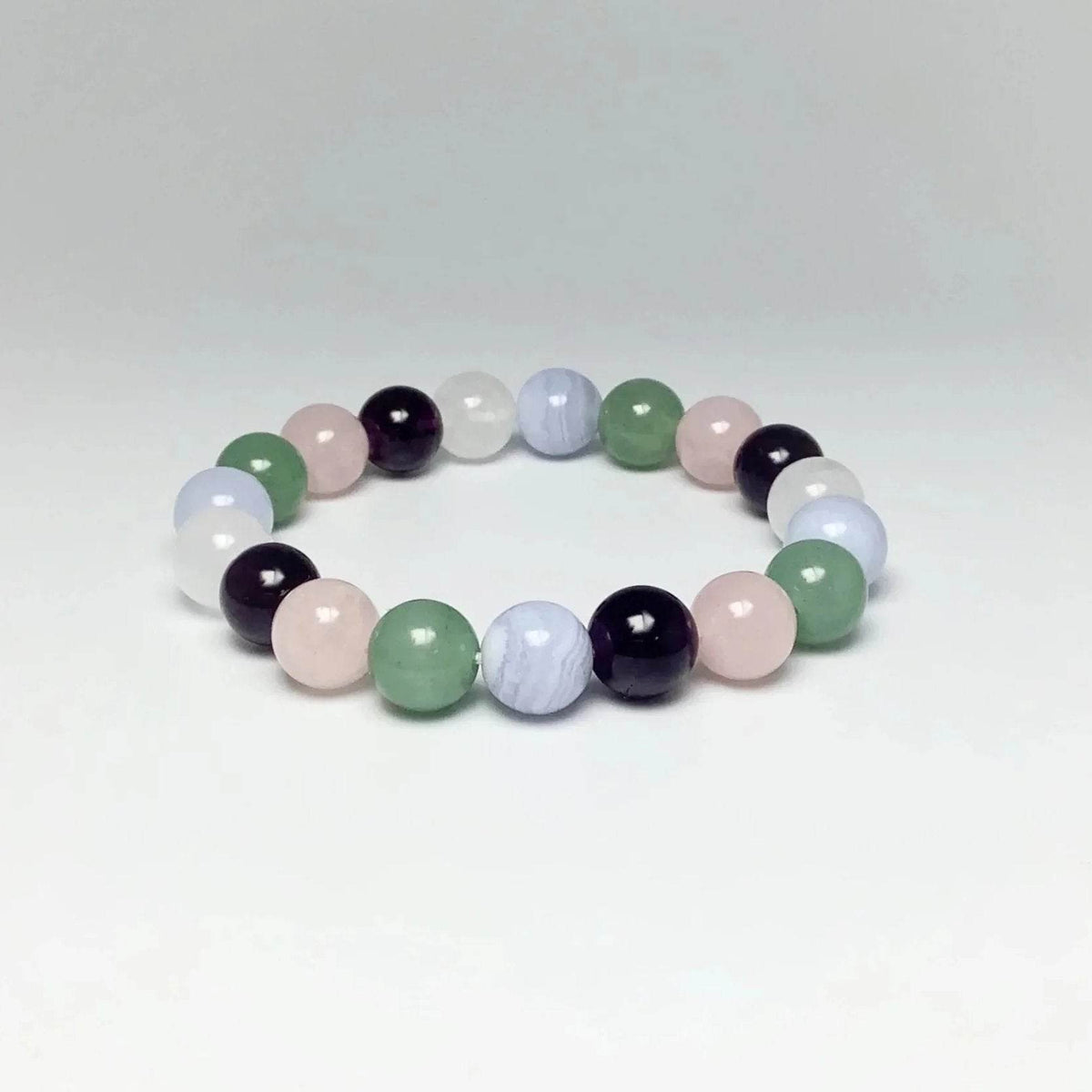 Multistone Beaded Bracelet-Rocks and Gems Canada