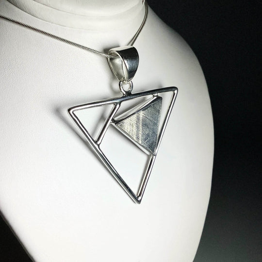 Muonionalusta Meteorite Pendant-Rocks and Gems Canada