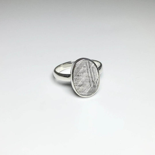Muonionalusta Meteorite Ring-Rocks and Gems Canada