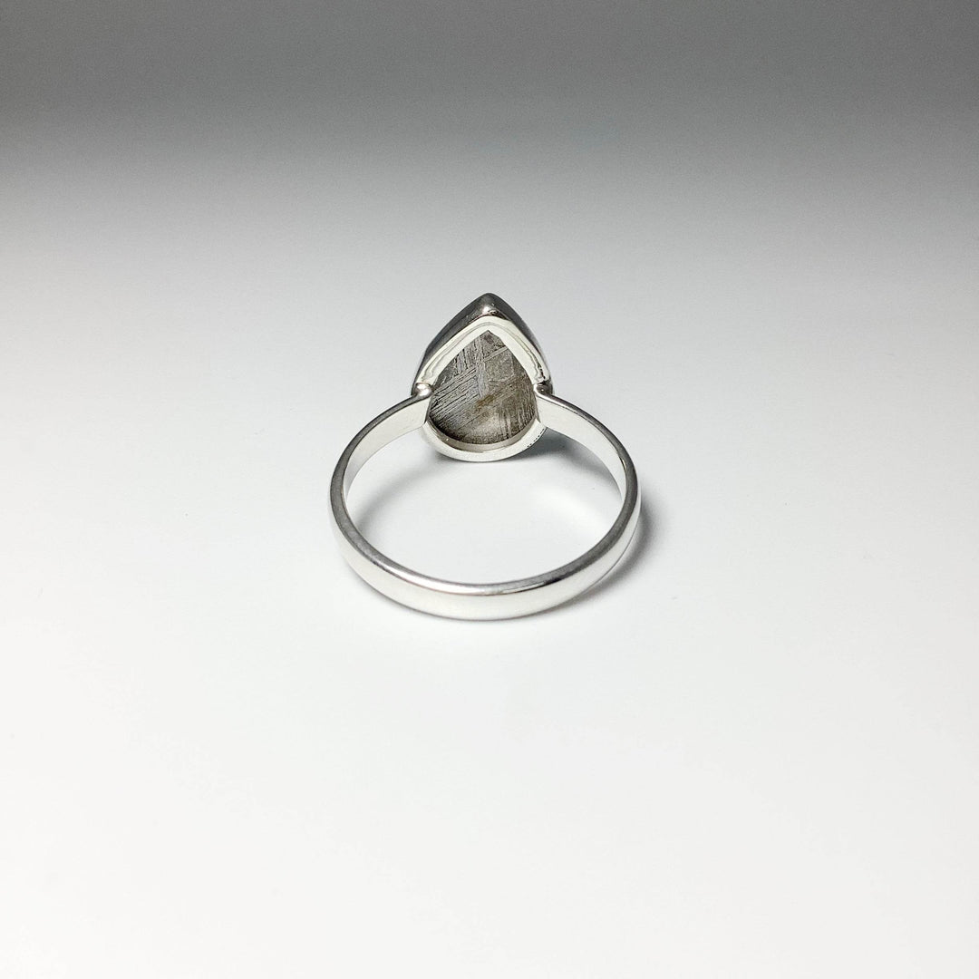 Muonionalusta Meteorite Ring-Rocks and Gems Canada