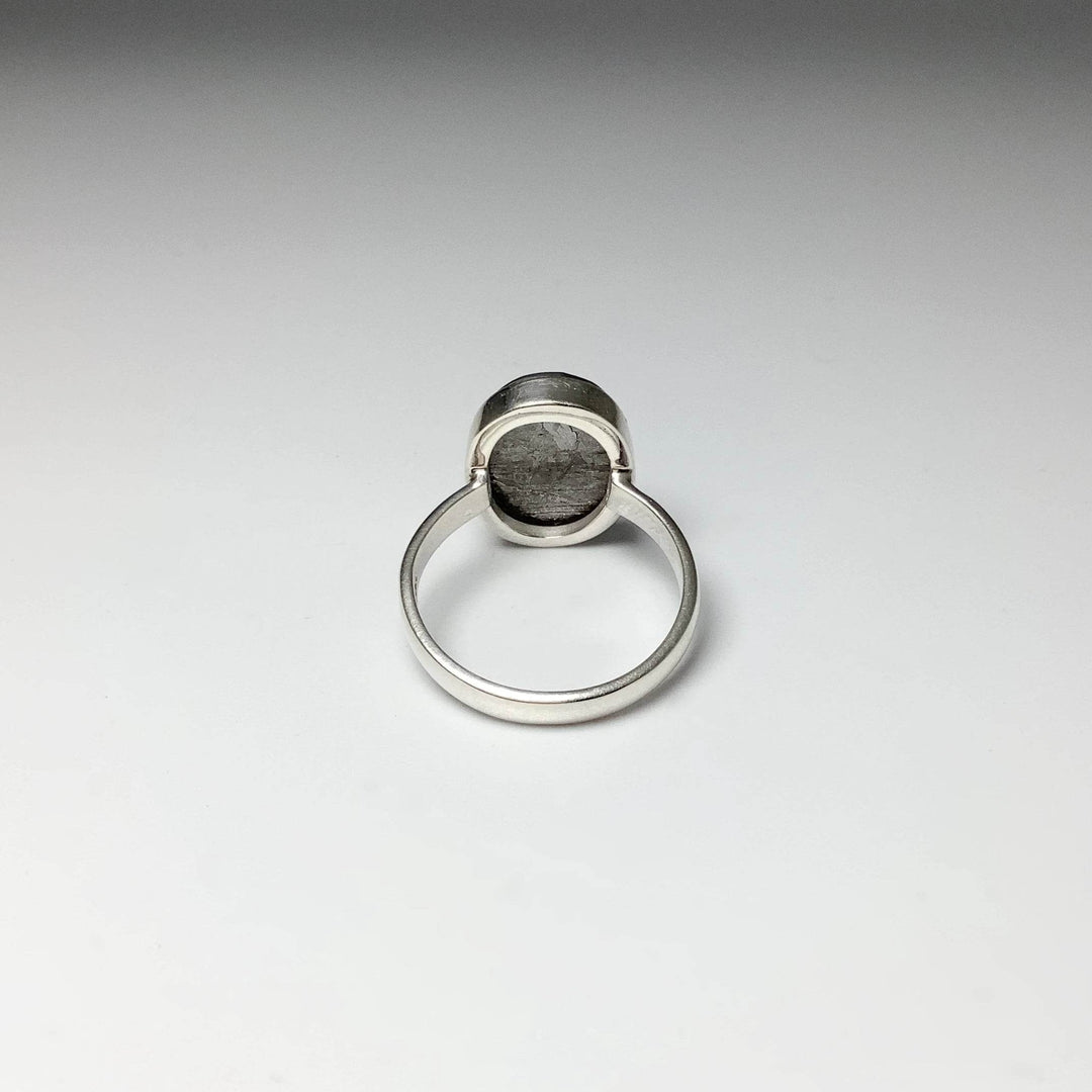 Muonionalusta Meteorite Ring-Rocks and Gems Canada