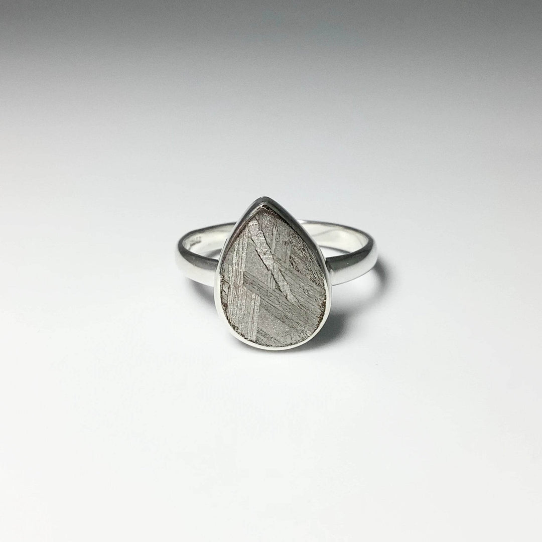 Muonionalusta Meteorite Ring-Rocks and Gems Canada