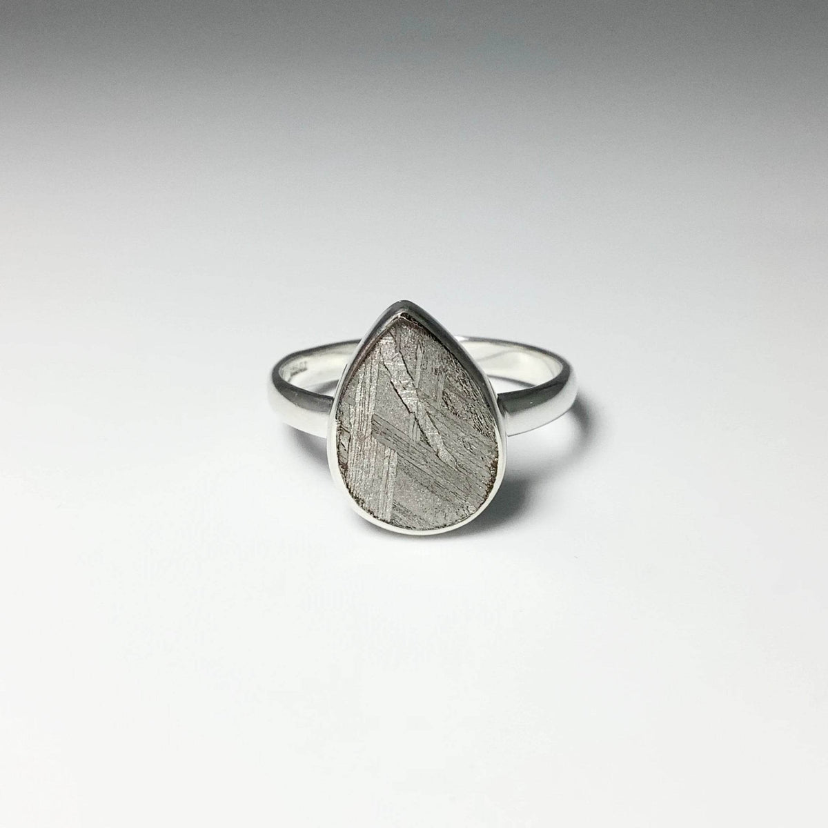 Muonionalusta Meteorite Ring-Rocks and Gems Canada