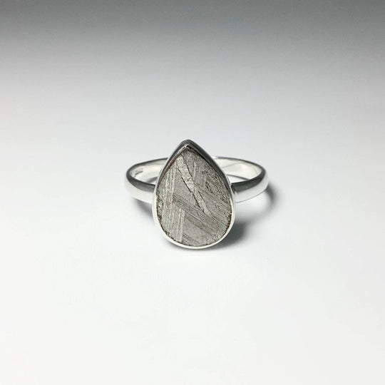 Muonionalusta Meteorite Ring-Rocks and Gems Canada