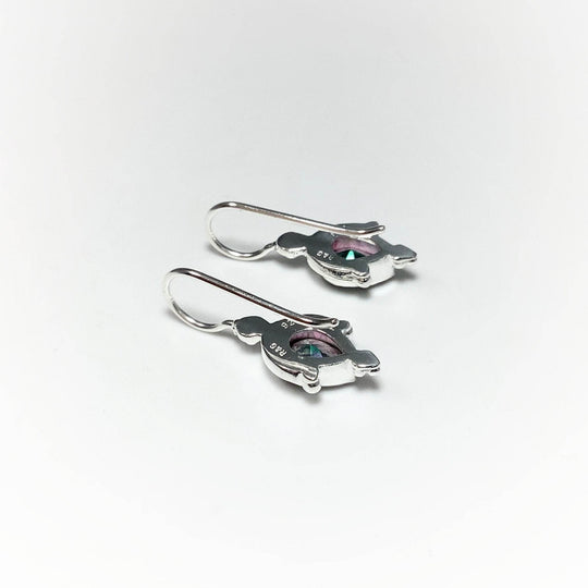 Mystic Topaz Dangle Earrings-Rocks and Gems Canada