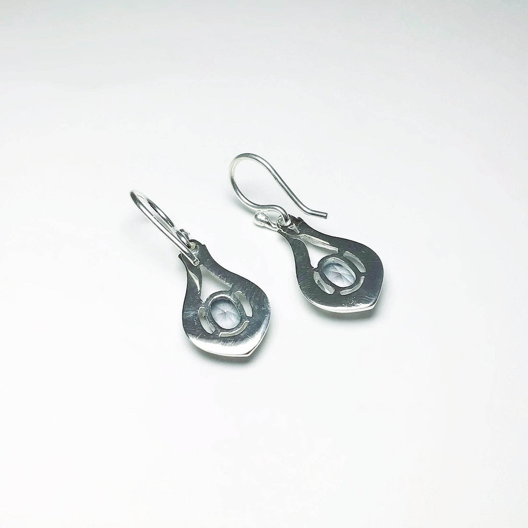 Mystic Topaz Dangle Earrings-Rocks and Gems Canada