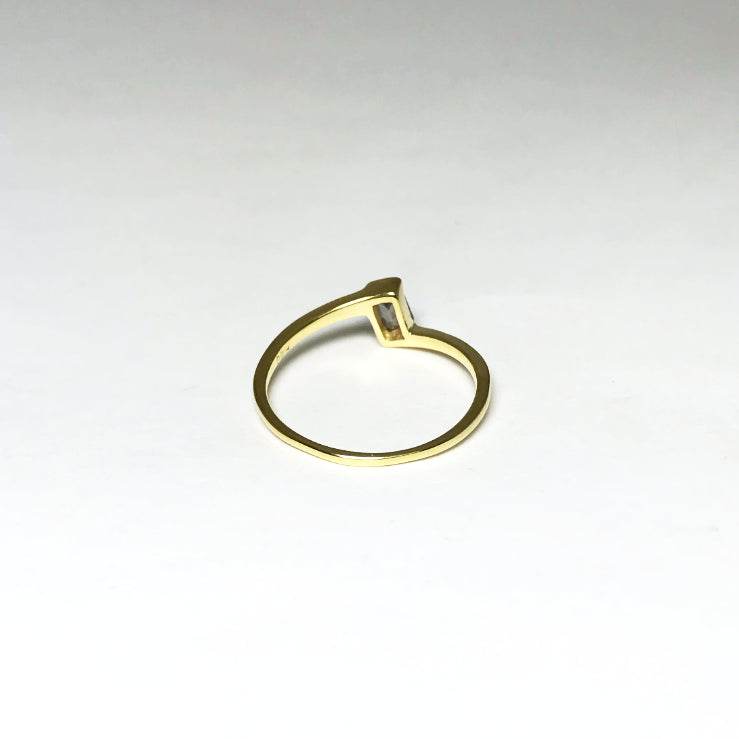 Mystic Topaz Gold Finish Ring-Rocks and Gems Canada